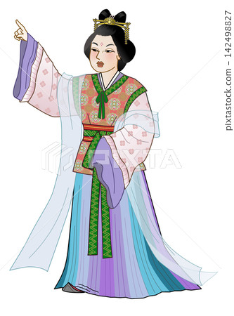 Princess Nukata composed a poem about Atsuta-tsu. Princess Nukata composed a poem about Atsuta-tsu. 142498827