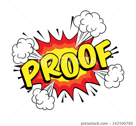 PROOF Comic Book Pop Art Explosion Cloud Graphic PROOF Comic Book Pop Art Explosion Cloud Graphic 142500780