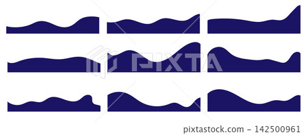 Minimal Website Separator Line Shape Simple Web Divider Element Minimal Website Separator Line Shape Simple Web Divider Element 142500961