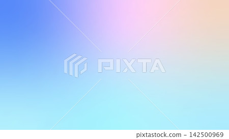 Winter holographic gradient. Pastel Christmas background, modern winter blue gradient vector design. Winter holographic gradient. Pastel Christmas background, modern winter blue gradient vector design. 142500969