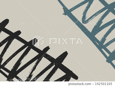 Abstract Black and Blue Brush Grid Background Abstract Black and Blue Brush Grid Background 142501105