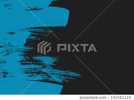 Blue abstract brush stroke texture background Blue abstract brush stroke texture background 142501119