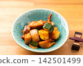 在蕃茄煮沸的夏天菜 142501499