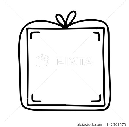 Outline QR Frame 142501673
