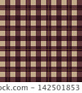 A classic check pattern background in elegant burgundy and off-white. 142501853