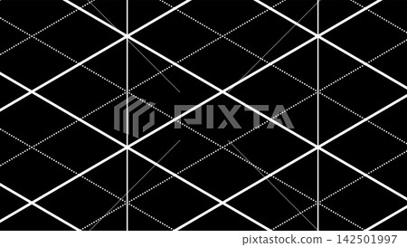 White Isometric Blueprint Lattice Background White Isometric Blueprint Lattice Background 142501997