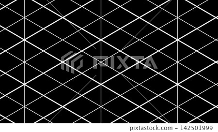 Technical Blueprint Grid with Isometric Pattern Technical Blueprint Grid with Isometric Pattern 142501999