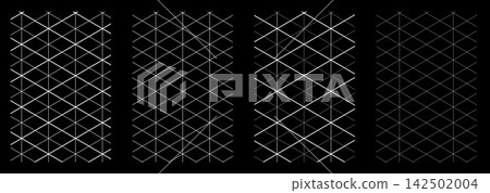 Geometric Isometric Blueprint Paper Set Geometric Isometric Blueprint Paper Set 142502004