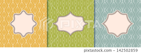 Bakery Label Frame. Vintage Motif Bakery Label Frame. Vintage Motif 142502859