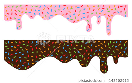 Kawaii Candy Icing Border Clipart Collection Kawaii Candy Icing Border Clipart Collection 142502913