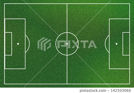 Professional Soccer Field Top View Professional Soccer Field Top View 142503068