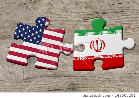 3D Flag on jigsaw puzzle pieces 3D Flag on jigsaw puzzle pieces 142503291