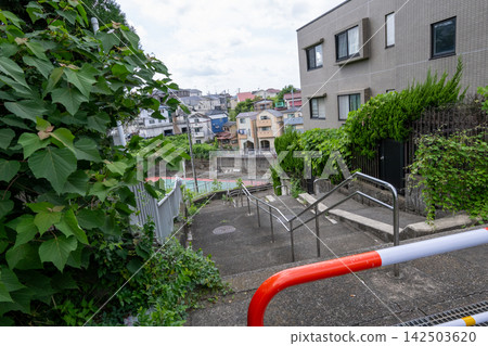 Miyamaedaira is a town of stairs Miyamaedaira is a town of stairs 142503620