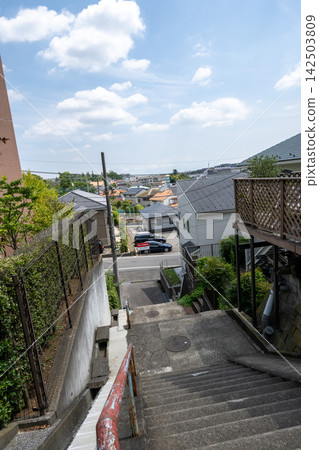 Miyamaedaira is a town of stairs 142503809
