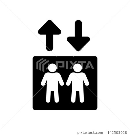 Elevator icon Elevator icon 142503928