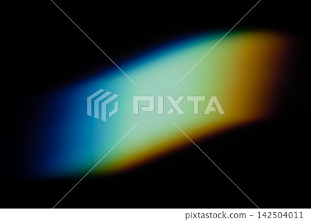 Abstract colorful light spectrum creating prism effect on dark background Abstract colorful light spectrum creating prism effect on dark background 142504011