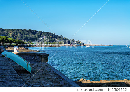 Marina harbor of Hondarribia in the Basque Country of Spain Marina harbor of Hondarribia in the Basque Country of Spain 142504522