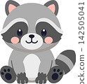 Cute raccoon 142505041
