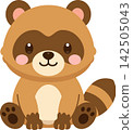 Cute raccoon 142505043