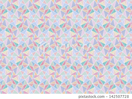 Triangular geometric pattern background illustration (lavender & blue tones) Triangular geometric pattern background illustration (lavender & blue tones) 142507728