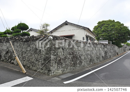 五島列島的福江島：“武士宅邸街”，保留著城下町的氛圍。 142507746