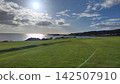 Sunset over the sea 142507910