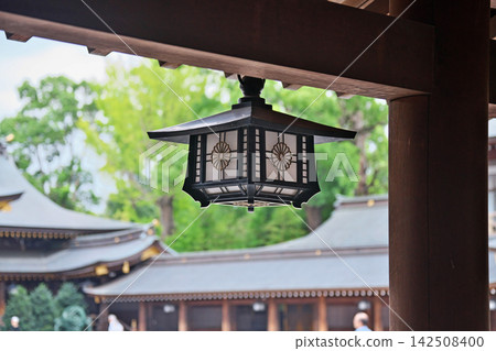 薩穆卡瓦神社的燈籠(秋季,九月) 薩穆卡瓦神社的燈籠(秋季,九月) 142508400