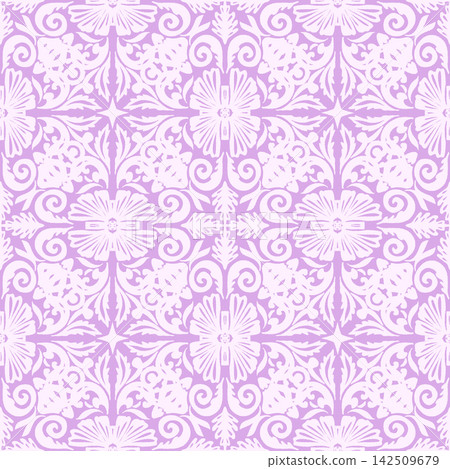 bright background with bright colorful ornament 142509679