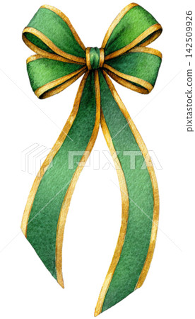 green ribbon green ribbon 142509926