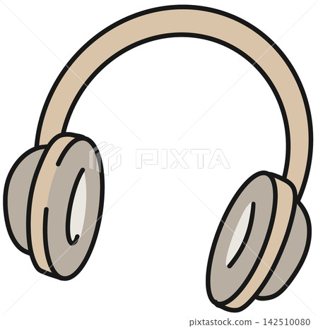 headphones isolated on white background headphones isolated on white background 142510080