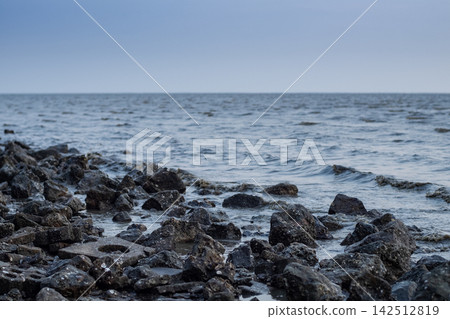 Beautiful Rocky beach summer vacation travel Beautiful Rocky beach summer vacation travel 142512819