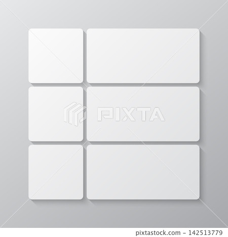 Template collage of six frames, images, photos Template collage of six frames, images, photos 142513779