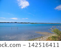 靜岡縣：濱松市中央區村久町附近的濱名湖風景 142516411