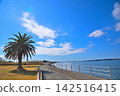 靜岡縣：濱松市中央區村久町附近的濱名湖風景 142516415