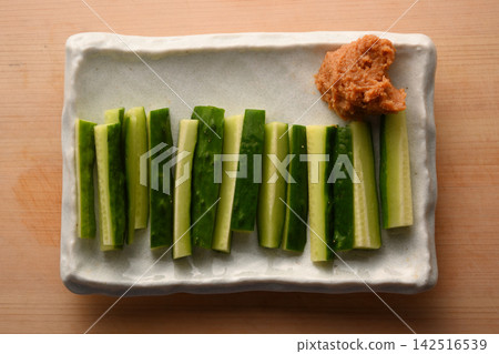 Morokyu (Cucumber with miso paste) Morokyu (Cucumber with miso paste) 142516539