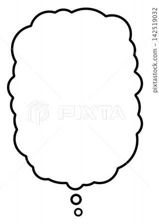 cloud-shaped speech bubble cloud-shaped speech bubble 142519032