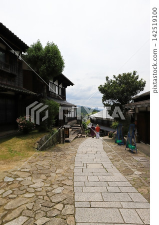 岐阜縣中津川市馬遼宿的舊街景 岐阜縣中津川市馬遼宿的舊街景 142519100
