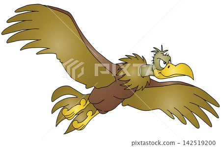 Hand-drawn animal illustration ☆ Vulture Hand-drawn animal illustration ☆ Vulture 142519200