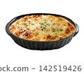White gratin (heat-resistant dish, black) 142519426