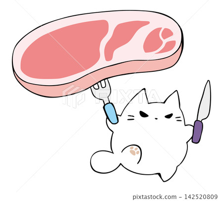 Let's eat some meat, cat Let's eat some meat, cat 142520809