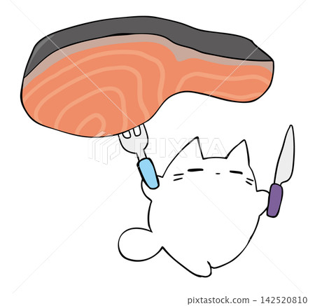 貓，我們吃魚吧。 142520810