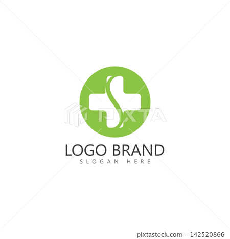 s initial letter cross medical logo vector template s initial letter cross medical logo vector template 142520866