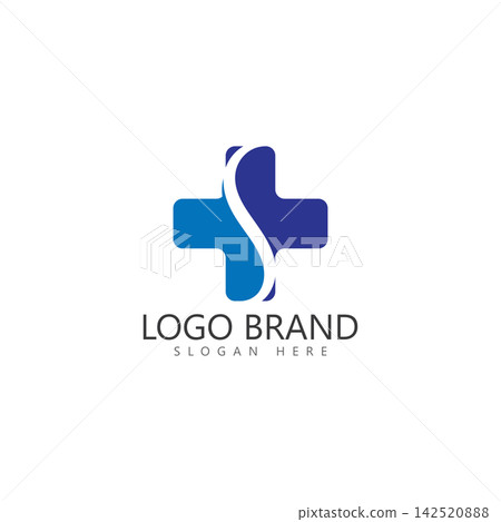 s initial letter cross medical logo vector template s initial letter cross medical logo vector template 142520888