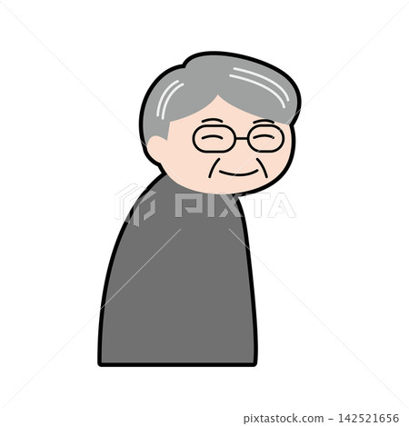 笑臉的爺爺 142521656