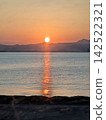 Sunset over the sea 142522321