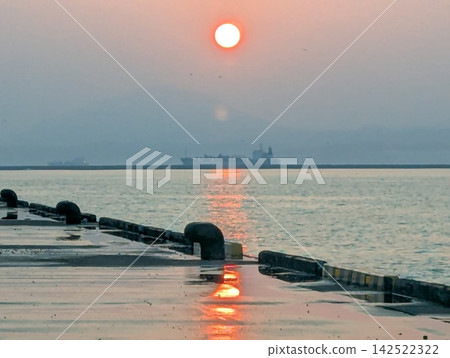 在海上日落 在海上日落 142522322