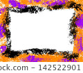 Colorful painted texture background (Halloween) 142522901
