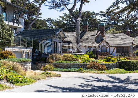 Oceanfront houses in Carmel by the Sea Oceanfront houses in Carmel by the Sea 142523270