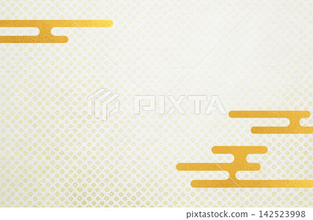 Japanese paper texture with dappled and cloud patterns - Japanese modern background material Japanese paper texture with dappled and cloud patterns - Japanese modern background material 142523998