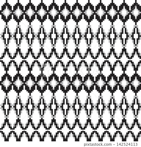 Monochrome Argyle Knitting Grid seamless pattern design for fashion and home textiles, graphics, knitwear and backgrounds Monochrome Argyle Knitting Grid seamless pattern design for fashion and home textiles, graphics, knitwear and backgrounds 142524113
